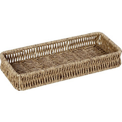 Δισκος Synth. Rattan Μπεζ 29Χ14Χ4Εκ 4τμχ