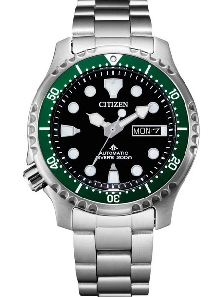 Citizen Promaster Ανδρικό Ρολόι Αυτόματο με Ασημί Μεταλλικό Μπρασελέ NY0084-89EE