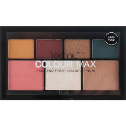 Technic Colour Max Face & Eyes Palette Lady Luck 12.3gr