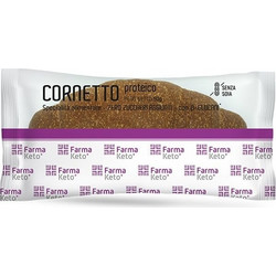 Farmaketo Corneto Croissant Proteico Κρουασάν με Πρωτεΐνη για Κετογονική Δίαιτα, 50g