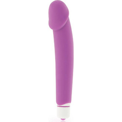 Dolce Vita Realistic Silicone Ρεαλιστικός Δονητής 15.8cm Μωβ