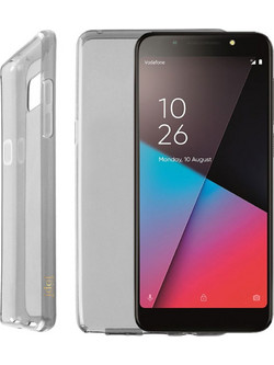 Idol 1991 Air Slim TPU Θήκη Διάφανη Γκρι (Vodafone Smart N9 Lite)