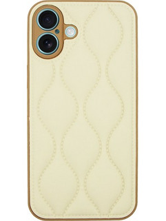 Vivid Wave Shape PU Leather Case Apple iPhone 16 Plus