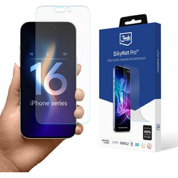 Matte protective film 3mk Silky Matt Pro for Apple iPhone 16