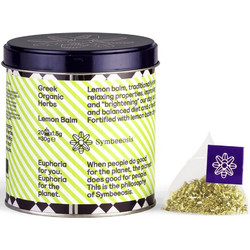 Symbeeosis Greek Organic Lemon Balm 19.5g (Ελληνικό Βιολογικό Μελισσόχορτο για Ευχάριστη Διάθεση & Χαλάρωση)