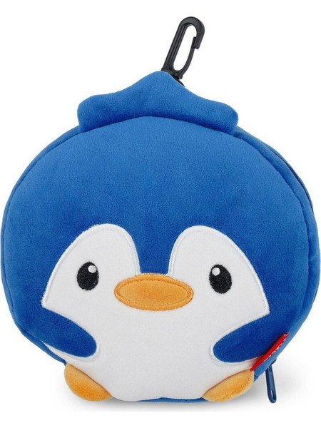 Legami Milano CTP0001 Penguin Travel Set Μάσκα και Μαξιλαράκι Ταξιδίου Μπλε
