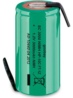 Goobay 72808 Sub-C 3000mAh 1τμχ