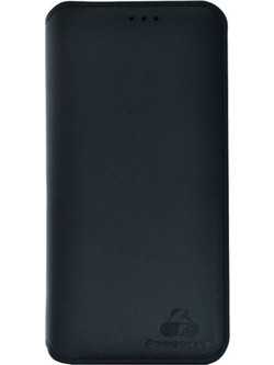 POWERTECH Θήκη Slim Leather για Samsung J4 2018, μαύρη