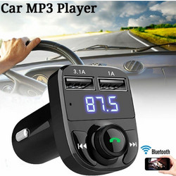 Bluetooth USB, SD MP3 Player Φορτιστής 2x USB 1 2A Αυτοκινήτου Car FM Transmitter