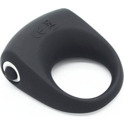 Kinksters Vibrating Silicone Cock Ring Ελαστικό Δαχτυλίδι Πέους Σιλικόνης με Δόνηση Μαύρο