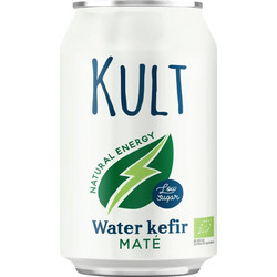 Κεφίρ Νερού με Mate 330ml Kult Bio - 221030466 Βέλγιο Vegan Xωρίς Λακτόζη Βιολογικό προϊόν Χορτοφαγικό Χωρίς γλουτένη