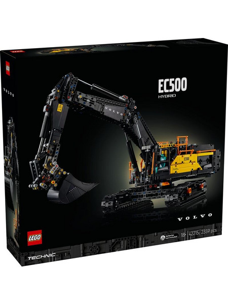 Lego Technic Volvo EC500 Hybrid Excavator για 18+ Ετών 42215