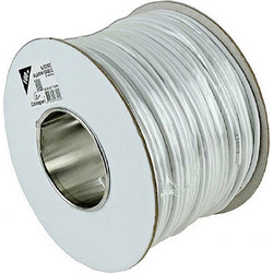 CABLEXPERT ALARM CABLE 100M ROLL WHITE SHIELDED