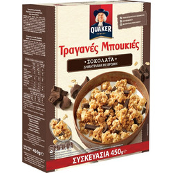 Quaker Crunchy με Βρώμη & Σοκολάτα 450g