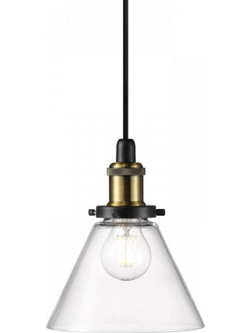 Nordlux Disa Κρεμαστό Clear E27 Γυάλινο - 45823000
