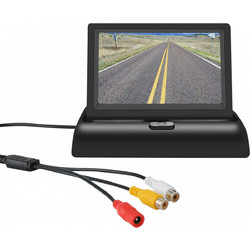 Αναδιπλούμενη Οθόνη Αυτοκινήτου 4.3" TFT Monitor - 054810 - OEM
