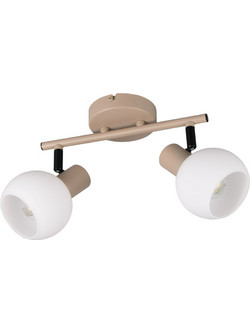 Φωτιστικό Οροφής- Σποτ Boba R86372043 2xE14 10W 25x10x18,5cm Beige RL Lighting
