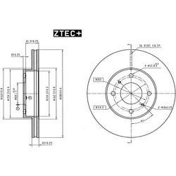 ΔΙΣΚΟΠΛΑΚΕΣ ZTEC+