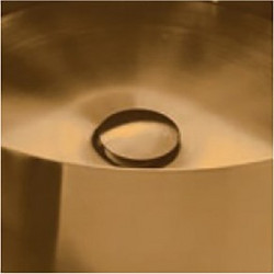 Βαλβίδα clic clac Voss TPV01-211 Gold Brushed PVD (πωλείται μόνο ως σετ με νιπτήρα Voss) 519-TPV01-211