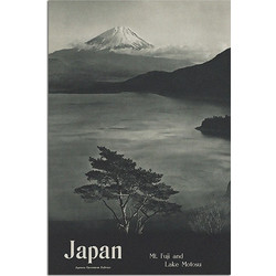 Αφίσα Japan lake Motosu - Typographic , 29X42 (A3)
