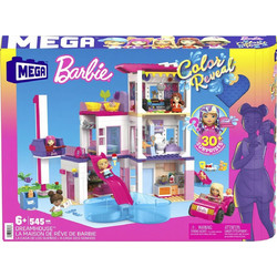 Mattel Τουβλάκια Barbie Dreamhouse για 6+ Ετών 533τμχ - HHM01