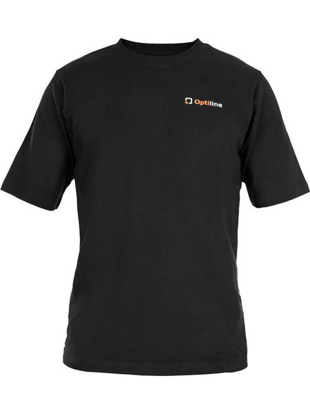 ΜΠΛΟΥΖΑΚΙ T-SHIRT ΜΑΥΡΟ OPTILINE (L) 100% ΒΑΜΒΑΚΕΡΟ 1ΤΕΜ. L9976.4
