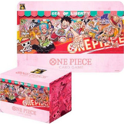 One Piece TCG: 25th Edition Playmat and Card Case Set