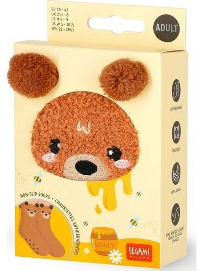 Legami Κάλτσες Αντιολισθητικές It's A Match!Teddy Bear Για Ενήλικες