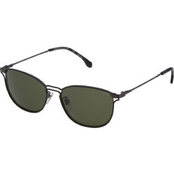 Lozza SL2303M 08Y8 Γυαλιά Ηλίου Τετράγωνα Μεταλλικά Μαύρα με Μαύρο Polarized Φακό