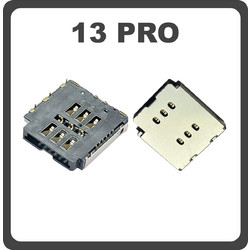Original for Apple iPhone 13 Pro, iPhone13 Pro (A2638, A2483, A2636) SIM Card Tray Single Reader
