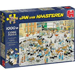 Jumbo Jan van Haasteren The Cattle Market 1000pcs
