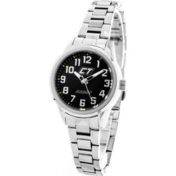 Chronotech Γυναικείο Ρολόι με Ασημί Μεταλλικό Μπρασελέ CC7041L-02M