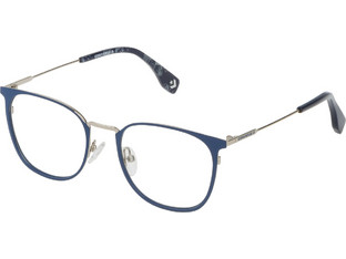Converse VCO066Q51F94Y Ανδρικός Σκελετός Γυαλιών Οράσεως Μεταλλικός Ασημί Μπλε