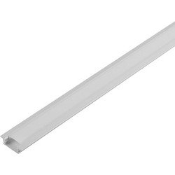Προφίλ Αλουμινίου Χωνευτό Ταινίας Led STP201B 2,47x0,7cm 2m IP20 White Bot Lighting