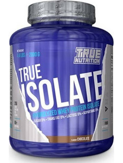 True Nutrition True Isolate Cookies & Cream Πρωτεΐνη Ορού Γάλακτος Γράμμωσης Χωρίς Λακτόζη 2kg