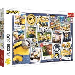 Puzzle Trefl Minnions The Rise Of Gru 500 Κομμάτια