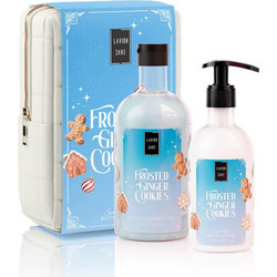 Lavish Care Frosted Ginger Cookies Shower Gel 500ml + Glitter Body Lotion 300ml