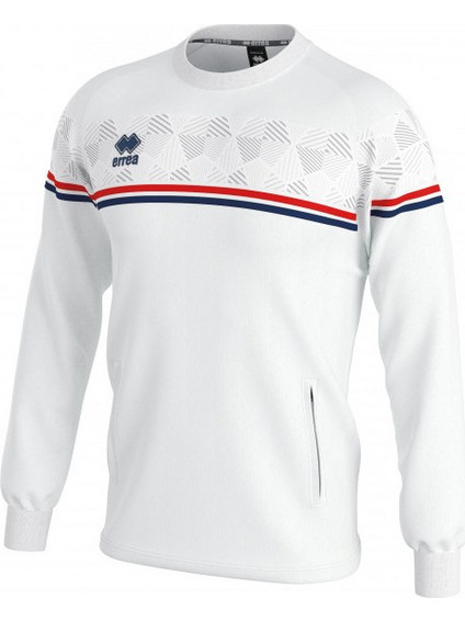 Errea Sport Davis AD FG0T0Z05120 Φούτερ Προπόνησης Λευκό