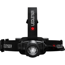 LedLenser H7R Black Επαναφορτιζόμενος Φακός Κεφαλής Εργασίας Led Αδιάβροχος IP67 1000lm