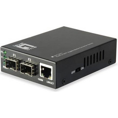 Level One GVT-2011 RJ45 to SFP Gigabit Media Converter 4015867202517