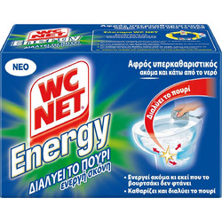 Καθαριστικό Λεκάνης Ενεργή Σκόνη WC Net (Συσ./6x60gr)