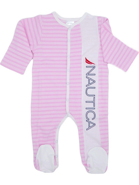 Nautica Φορμάκι Μακρυμάνικο για Κορίτσι Ροζ 49-2240