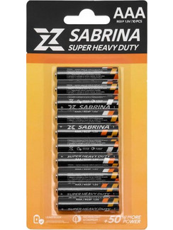 Μπαταρίες AAA R03P 1.5V Super Heavy Duty 10 Τεμάχια OEM