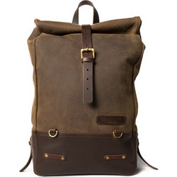 Trip Machine Τσάντα πλάτης / βαλίτσα μοτοσυκλέτας Backpack/Saddlebag 15 liter. Tobacco brown