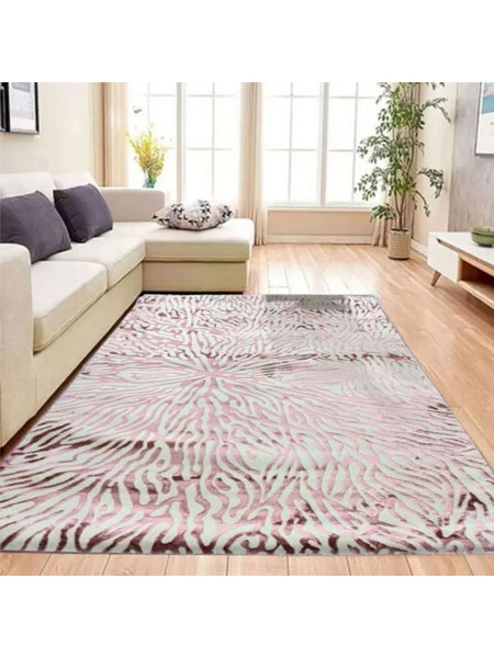 Χαλί Τσοκμέ Μπεζ Κοκκινοκαφέ 200x290cm