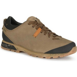 Aku Bellamont women's leather trekking shoes durable brown