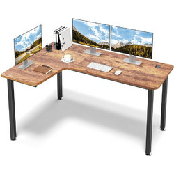 Eureka Γωνιακό Γραφείο Ξύλινο 155.4x110x76.2cm ERK-CD-L01L-60VP