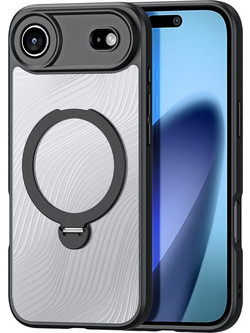 Θήκη Dux Ducis Aimo Series MagSafe Back Cover Πλαστικό / Σιλικόνης για iPhone Air - Μαύρο