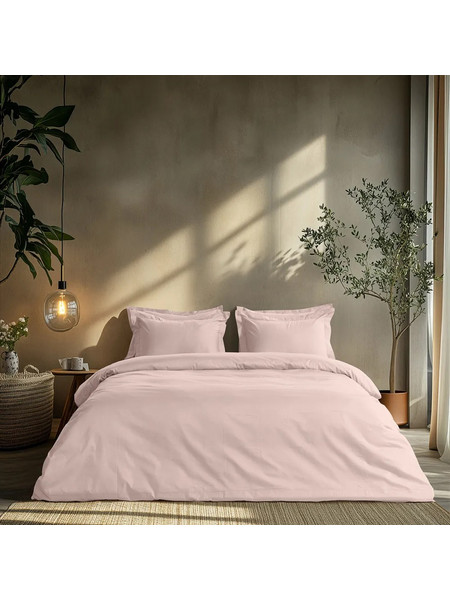 Beauty Home Σετ παπλωματοθήκη υπέρδιπλη Art 1700 Harmony 230x250 Ροζ