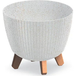 Iliadis Lamia Eco Wood Κασπώ Πλαστικό White 23.5x21cm 774961